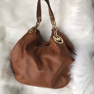 Michael Kors. Camel color shoulder bag!